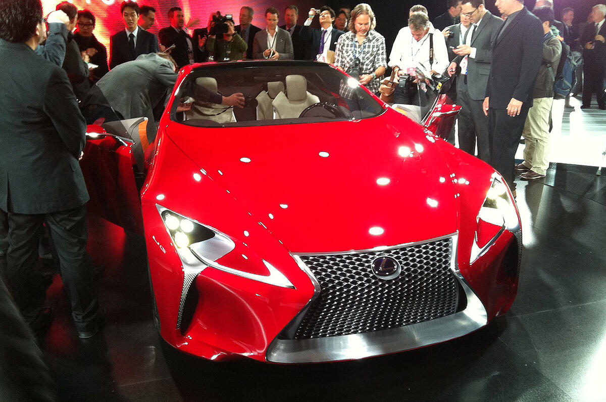 Detroit motor show: Lexus LF-LC