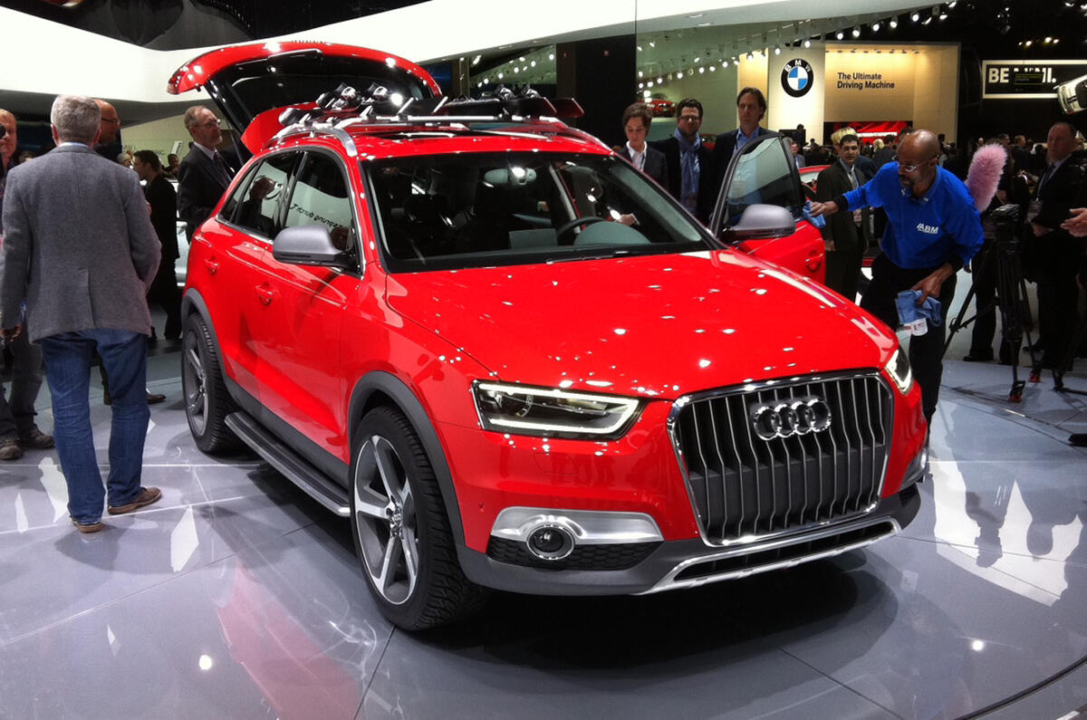 Detroit show: Audi Q3 Vail concept