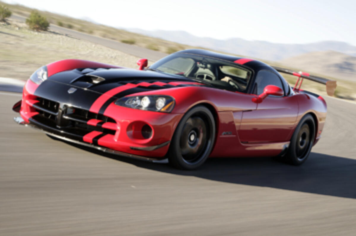 Dodge SRT10 ACR review Autocar