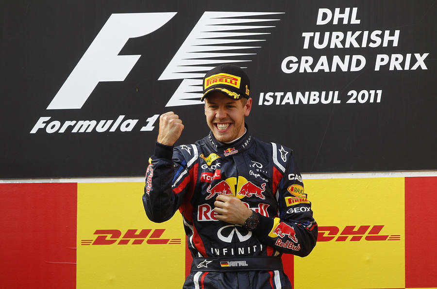 Vettel wins in Istanbul - pics