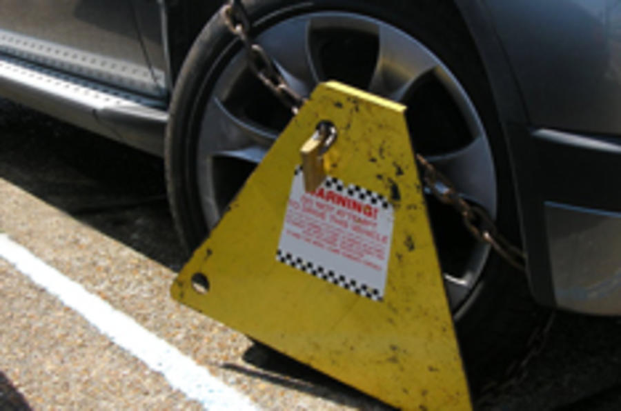 ASBOs for wheel clampers