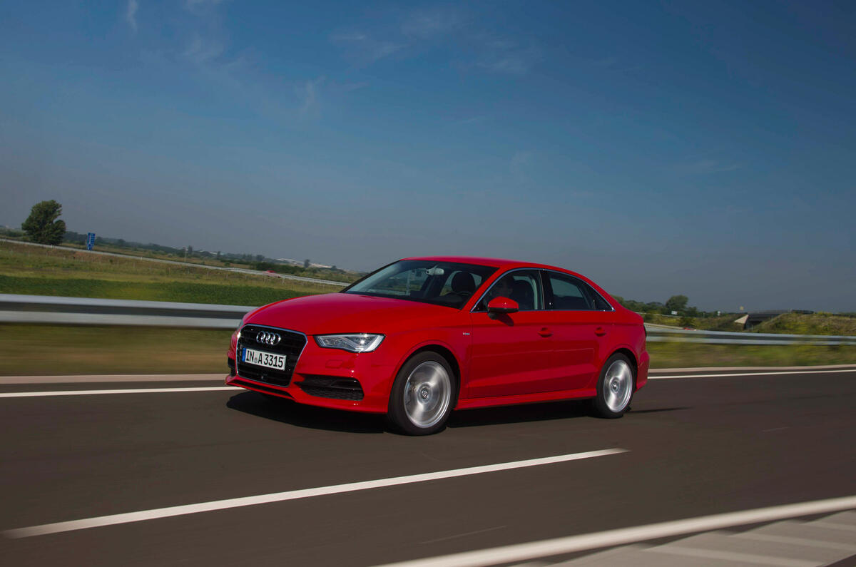 Audi A3 saloon 1.4 TFSI petrol Sport first drive