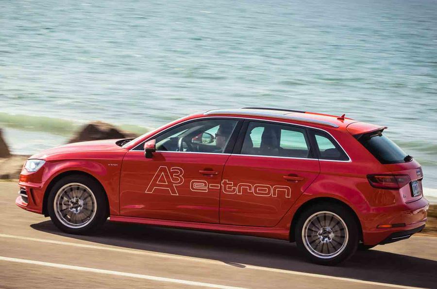 Driving Audi&#039;s A3 Sportback e-tron in LA