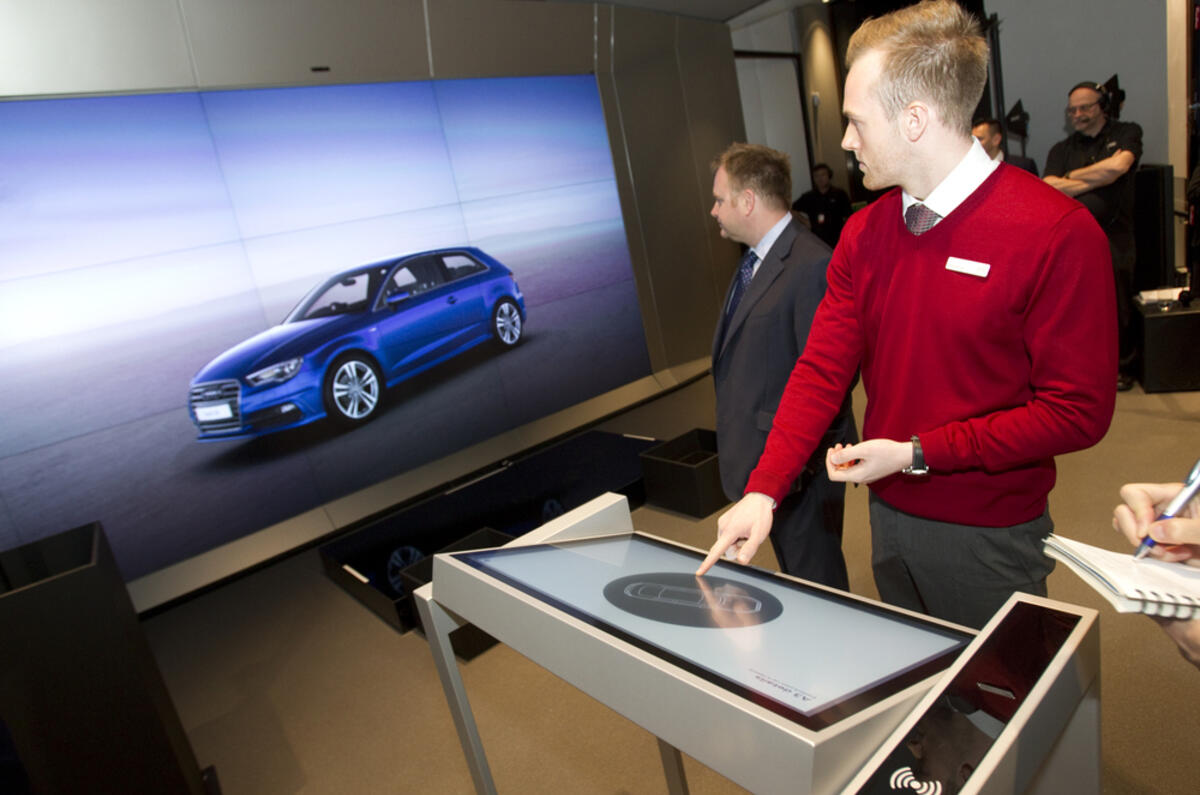 Audi opens first digital showroom Autocar