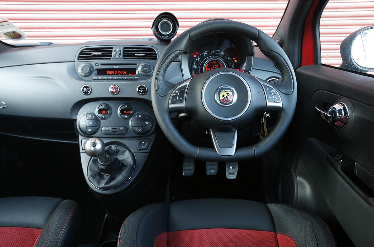 Abarth 595 Competizione Interior Autocar