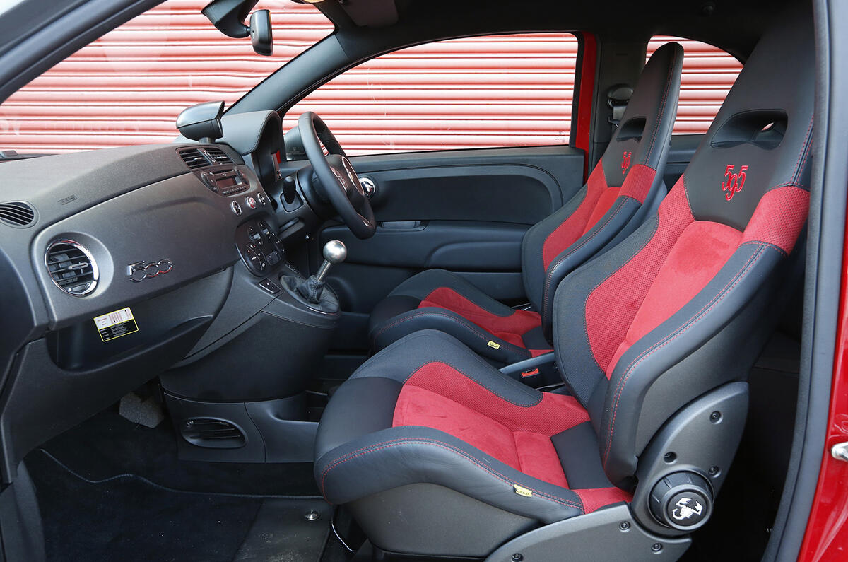 Abarth 595 Competizione Interior Autocar