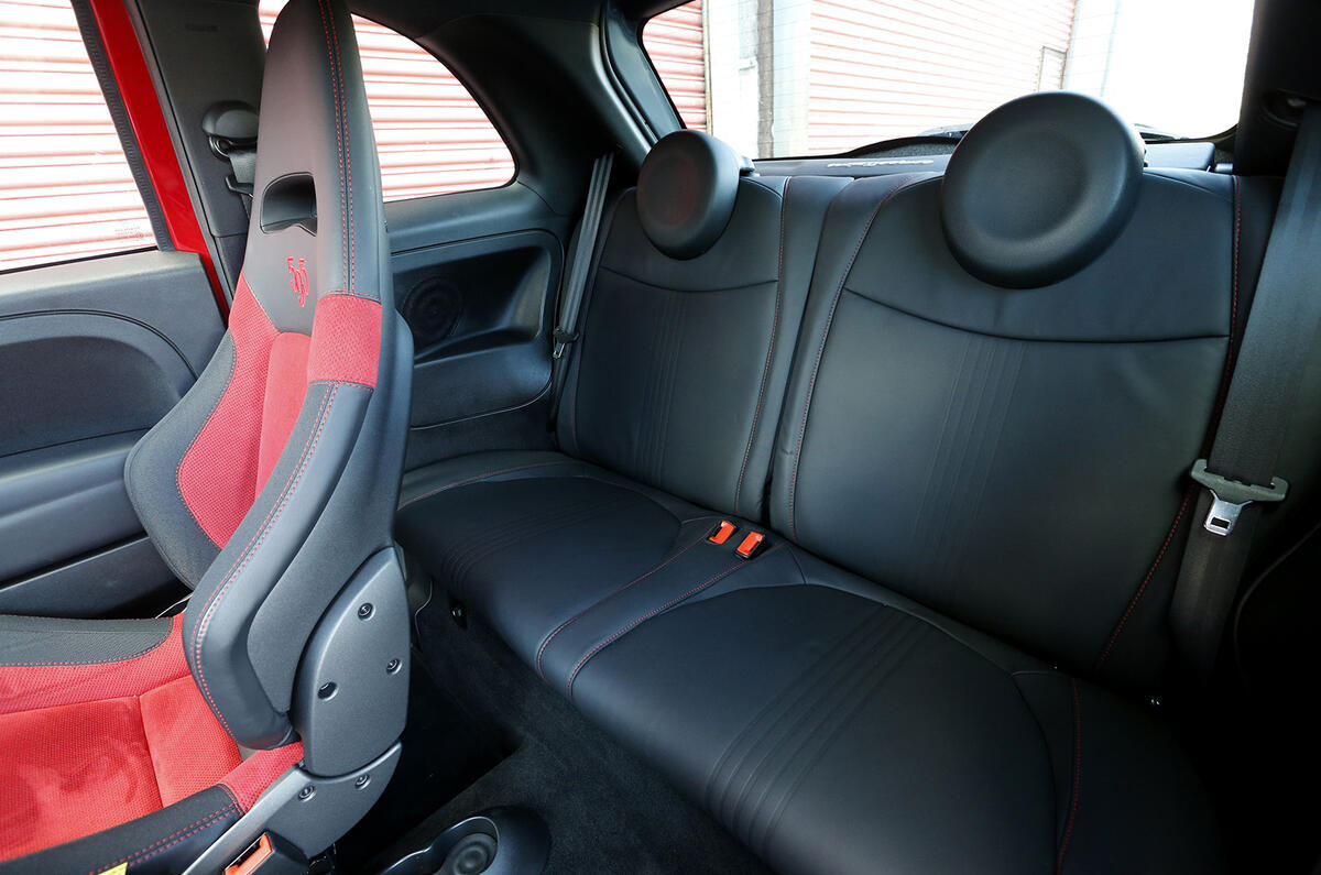 Abarth 595 Competizione Interior Autocar