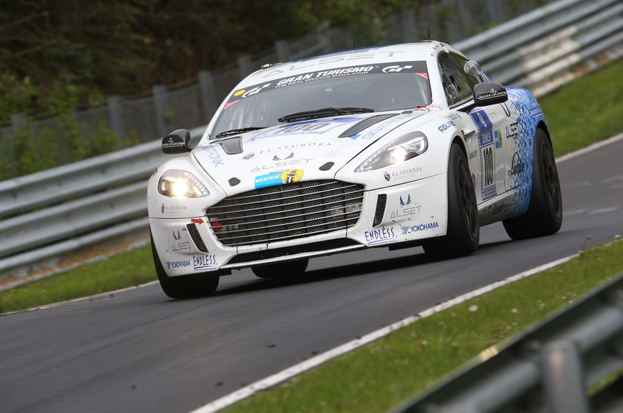 Aston Martin makes history with Hybrid Hydrogen Rapide S