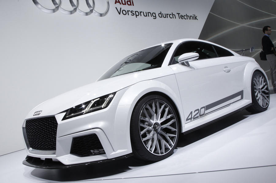 Audi TT quattro sport concept unveiled