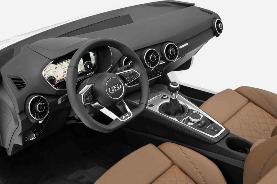 New Audi TT interior shown at CES