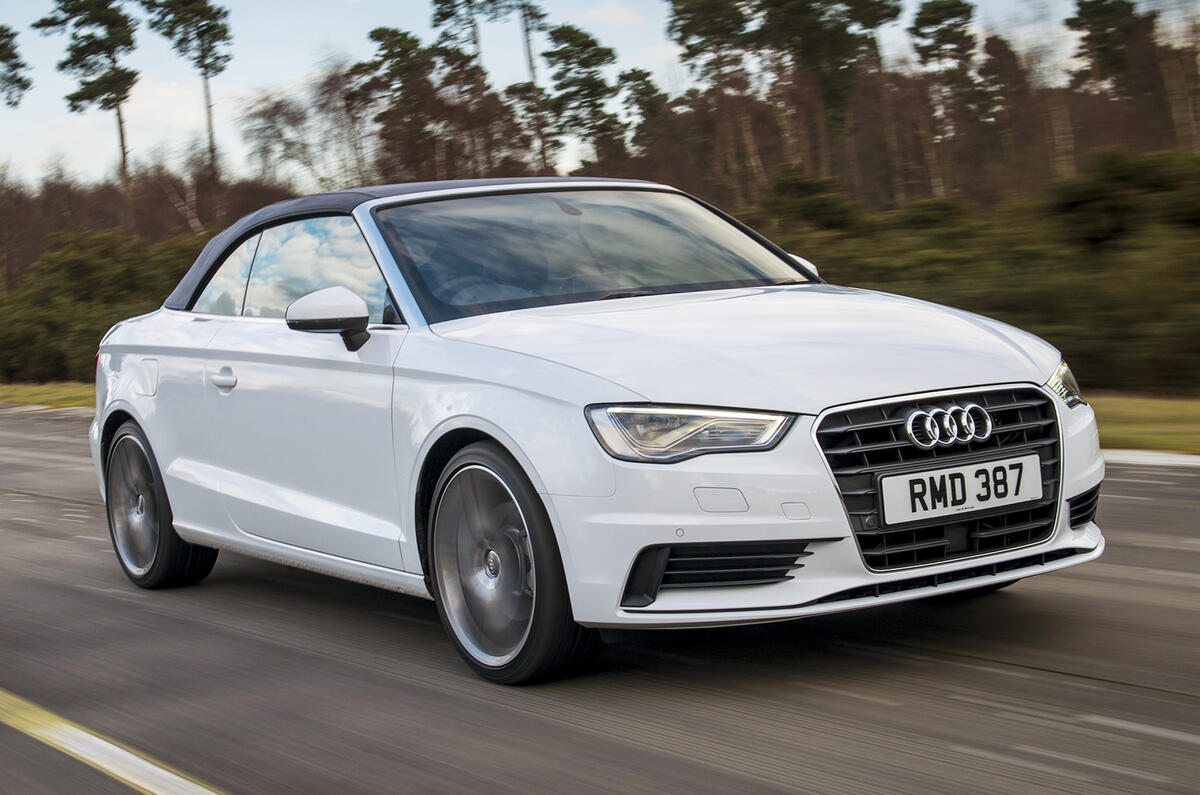 Audi A3 White Cabriolet