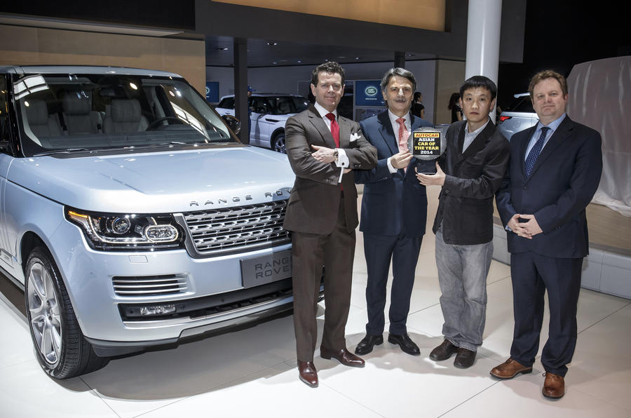 Range Rover wins Autocar Asian Car of the Year Award