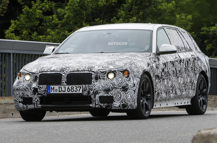 New BMW 5-series spotted