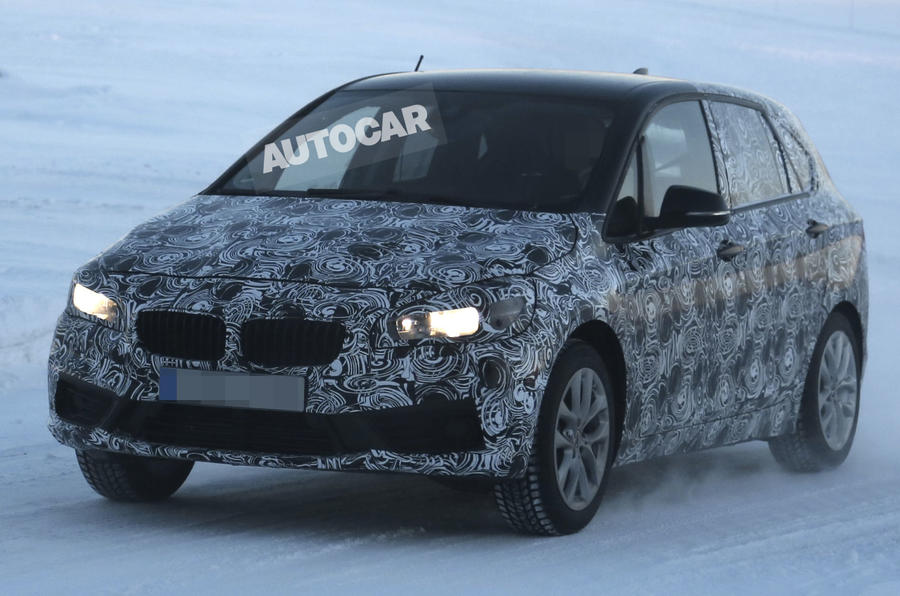 BMW 2-series Active Tourer spotted testing - latest pictures
