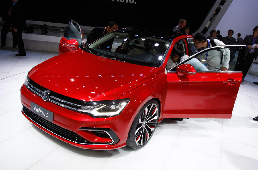 Volkswagen New Midsize Coupe concept revealed in Beijing