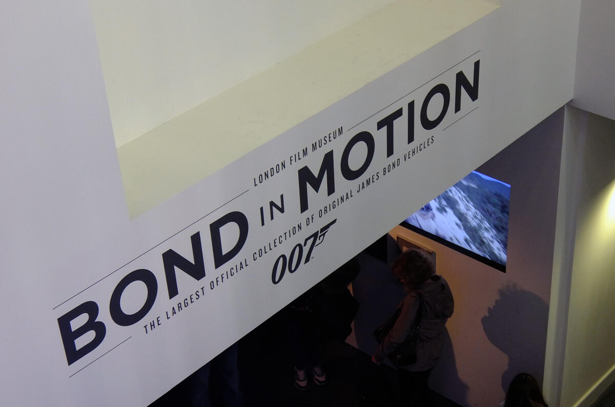 James Bond in Motion exhibition picture special