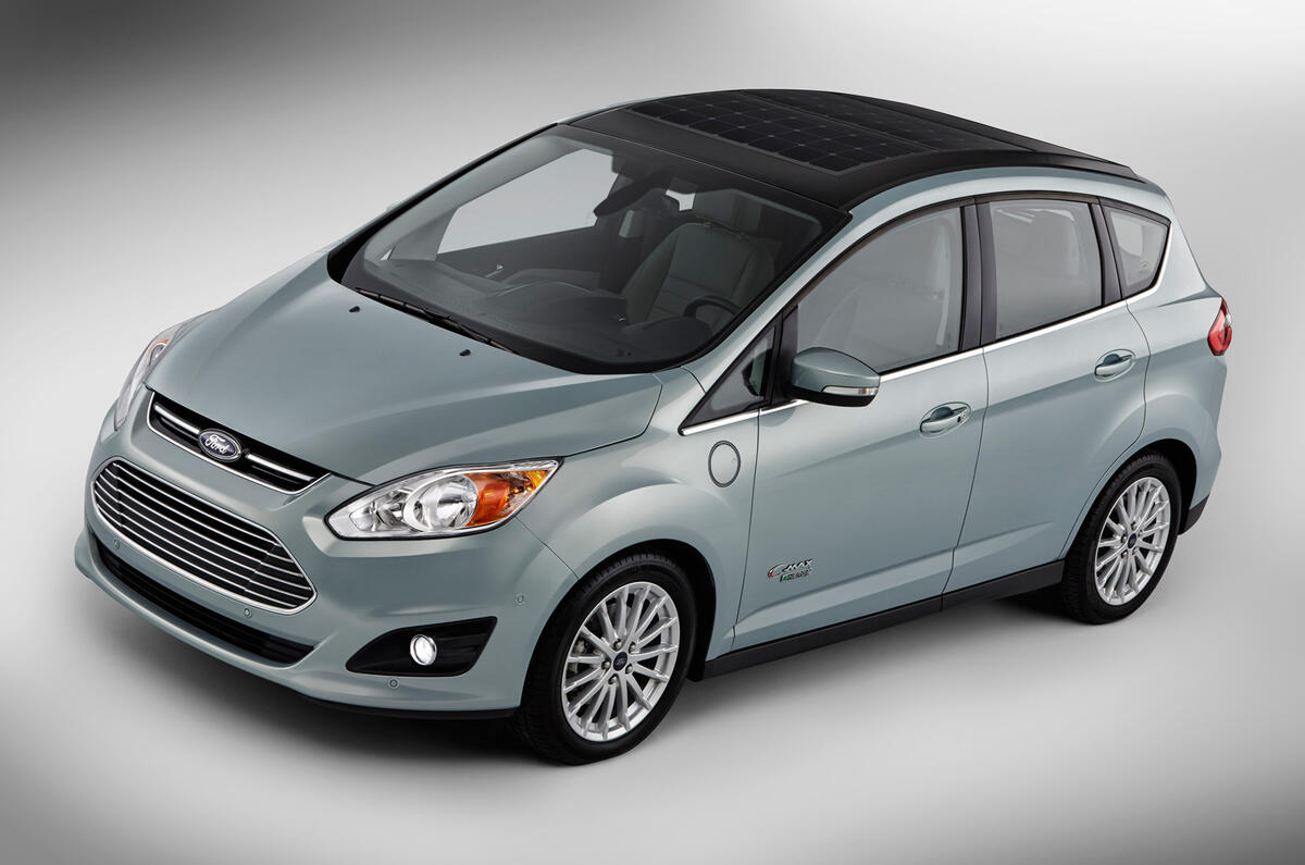 Solar Power For Ford C Max Hybrid Concept Autocar