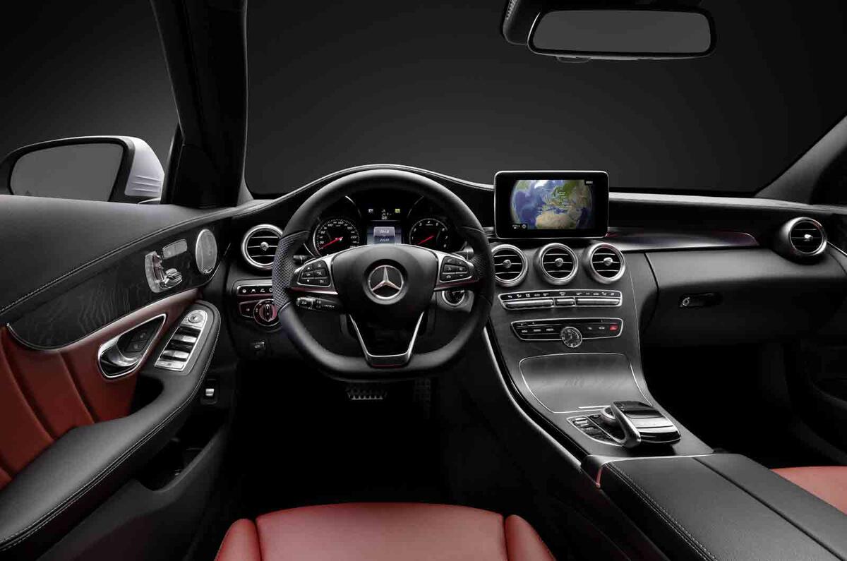 New MercedesBenz Cclass interior revealed Autocar