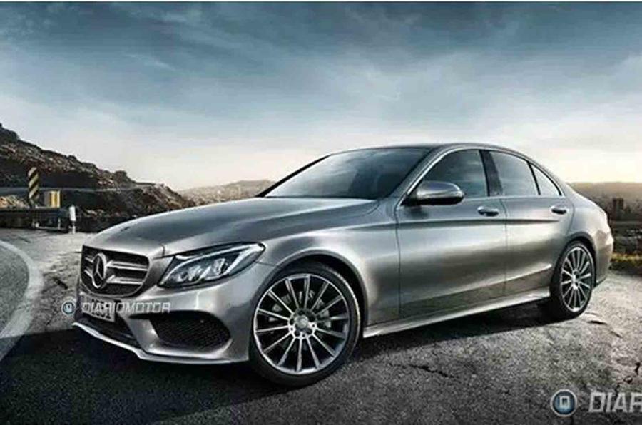 New Mercedes C-class shown in leaked pictures