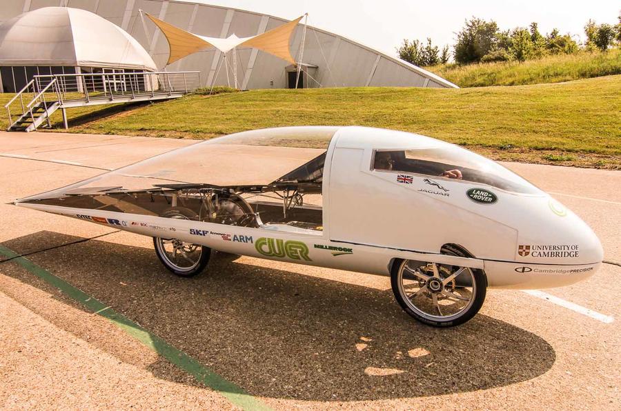 British solar-powered racer unveiled