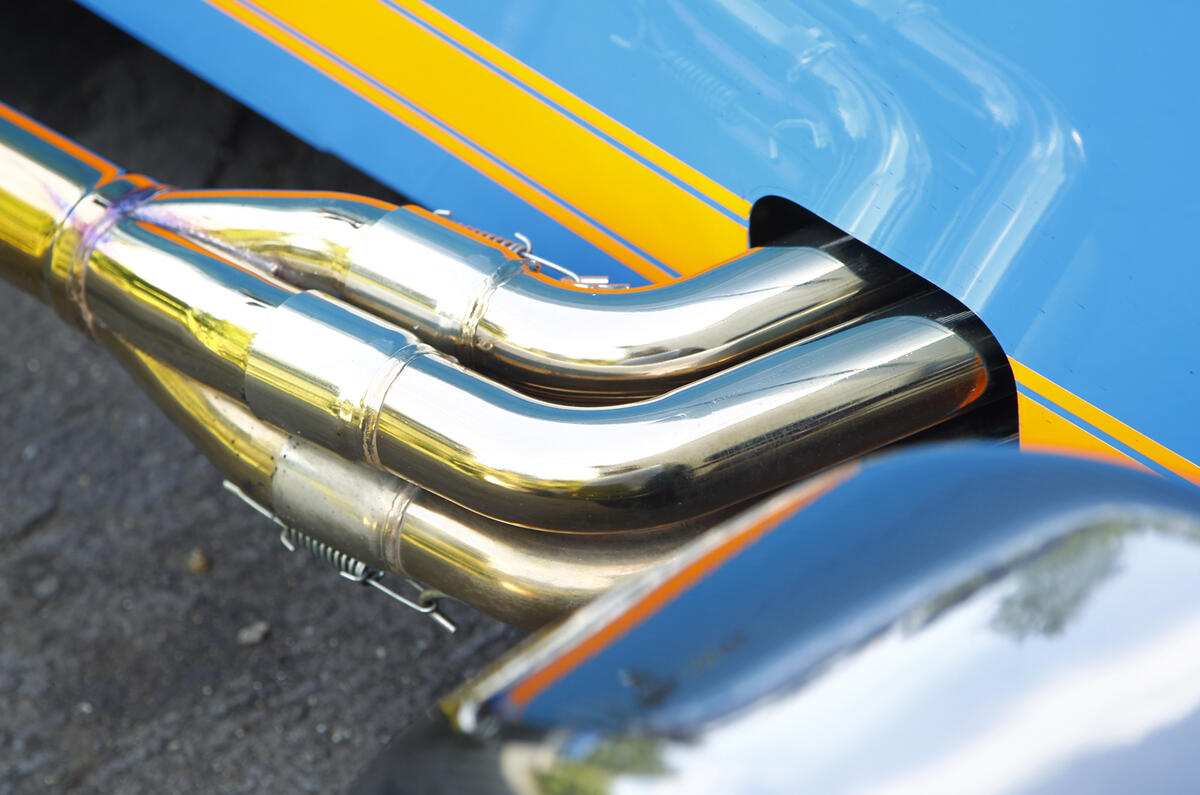 Caterham Seven 620R exhaust system