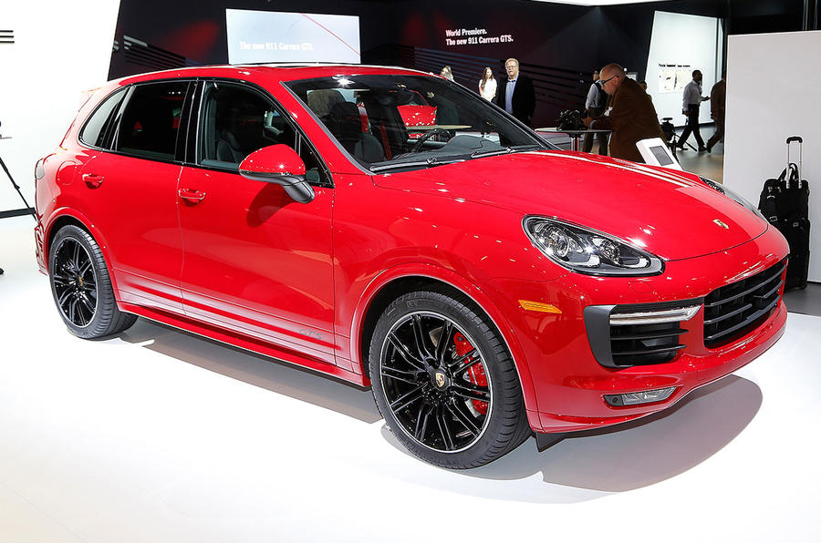Porsche reveals new Cayenne GTS in LA