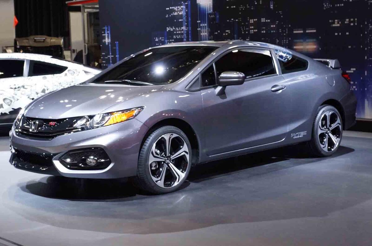 14 Honda Civic Coupe Gets World Debut At Sema Autocar