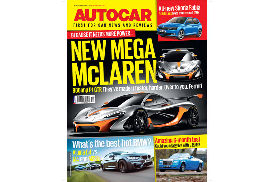 Autocar magazine 20 August preview
