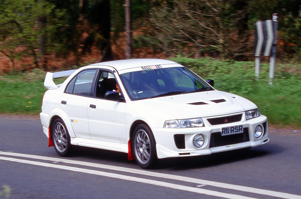 History of the Mitsubishi Evo picture special Autocar