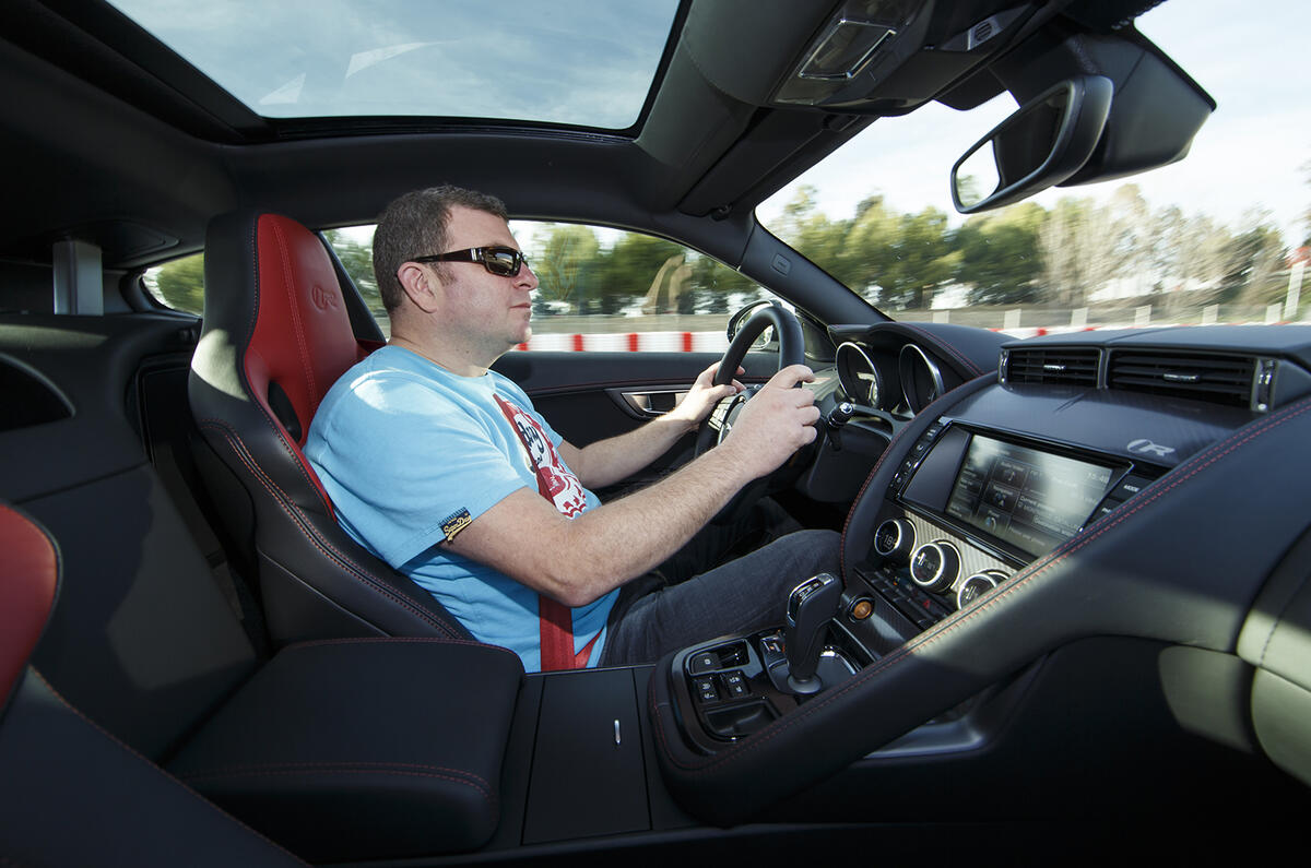 Jaguar F Type R Coupe Prototype First Drive