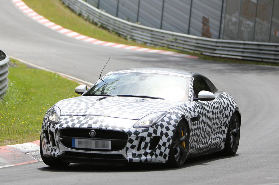 Jaguar F-Type R Coupe spotted