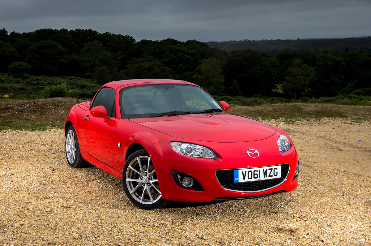 Quartier avant de la Mazda MX-5