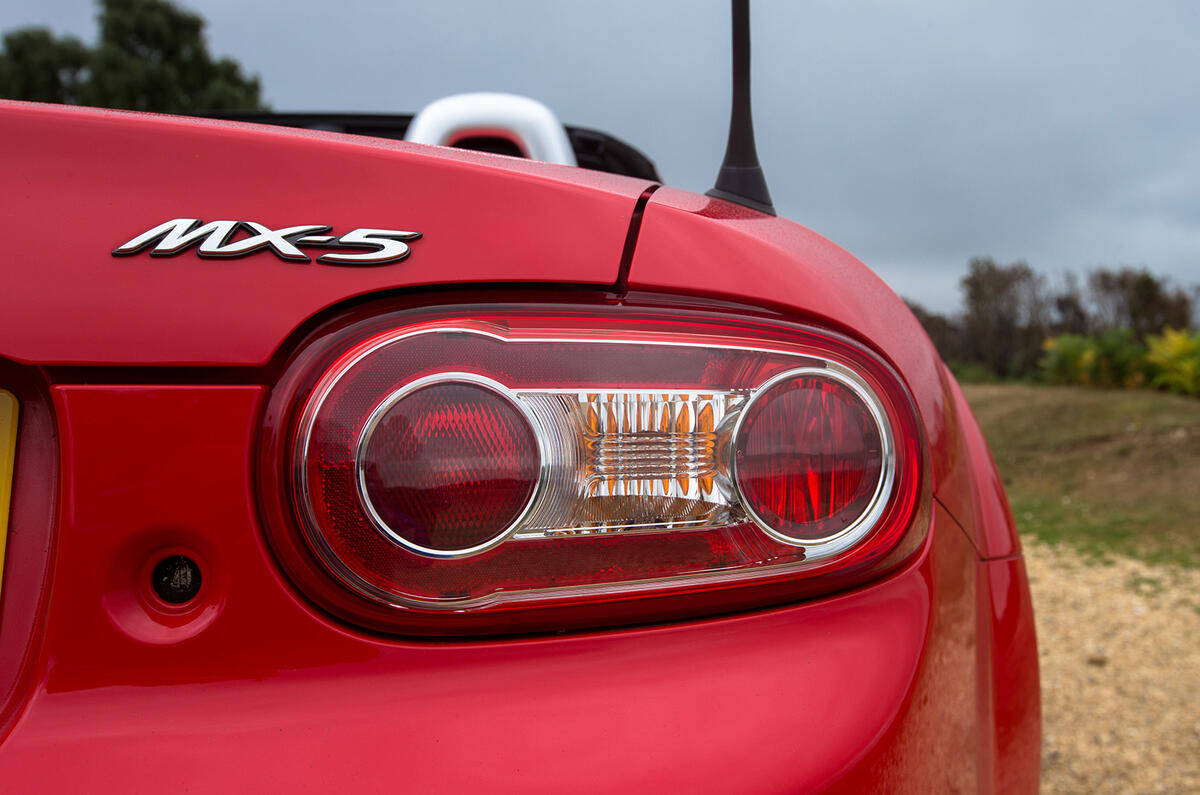 Feux arrière de la Mazda MX-5