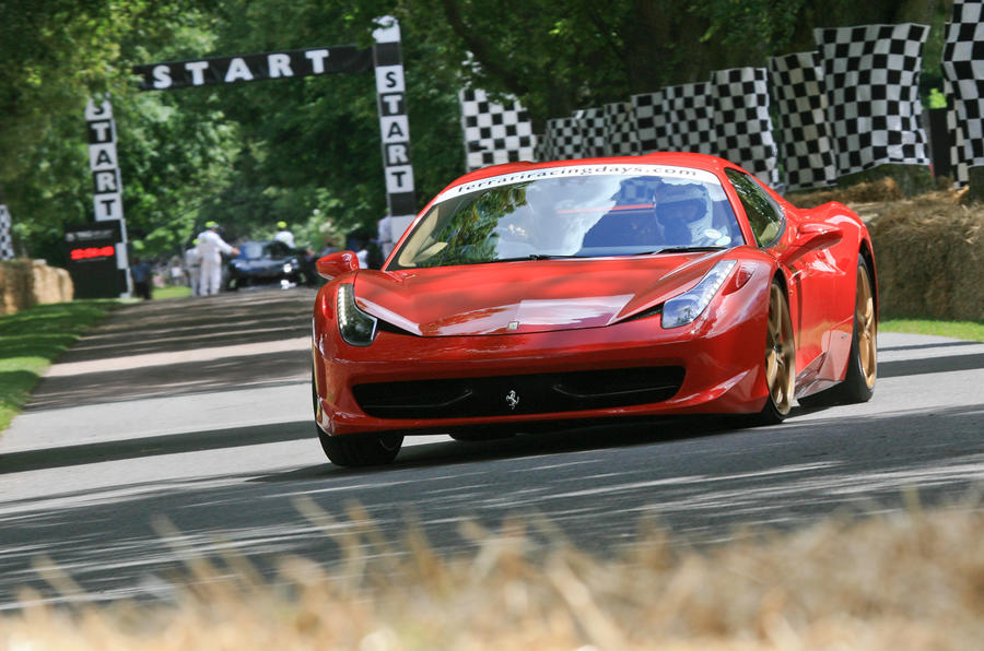 Your chance to win a Ferrari ride at the Goodwood Festival of Speed