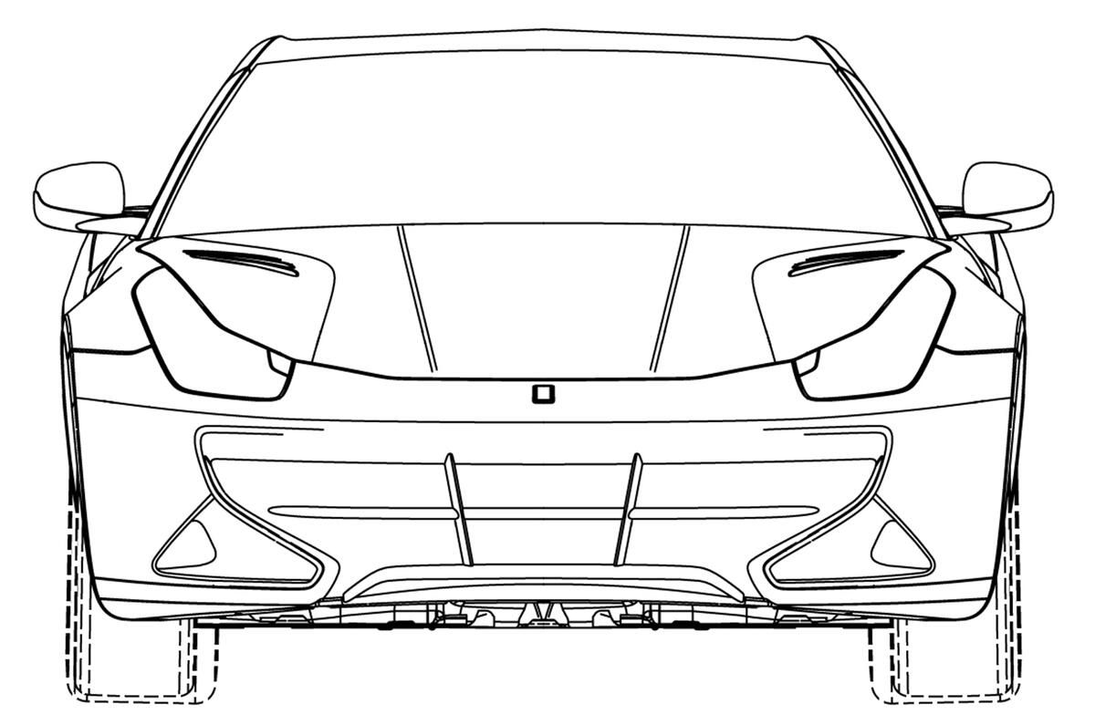 New front-engined Ferrari revealed in patents | Autocar