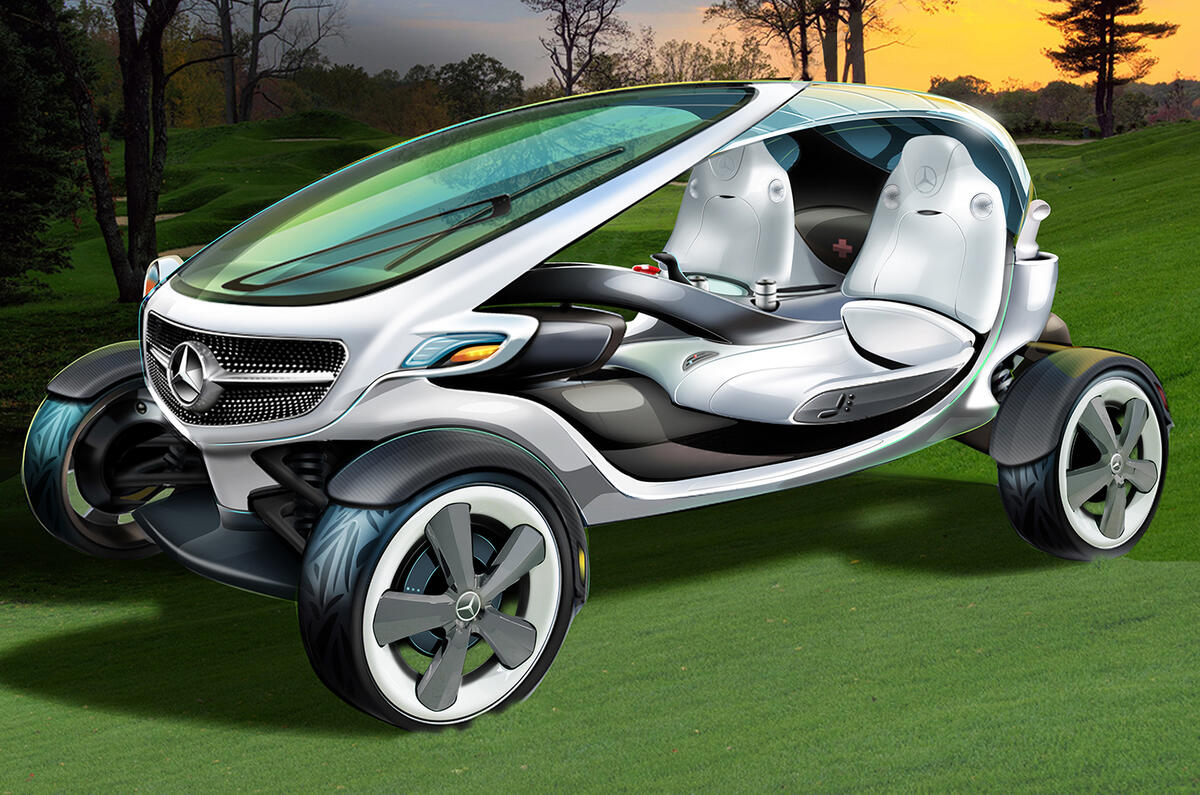 mercedes golf buggy