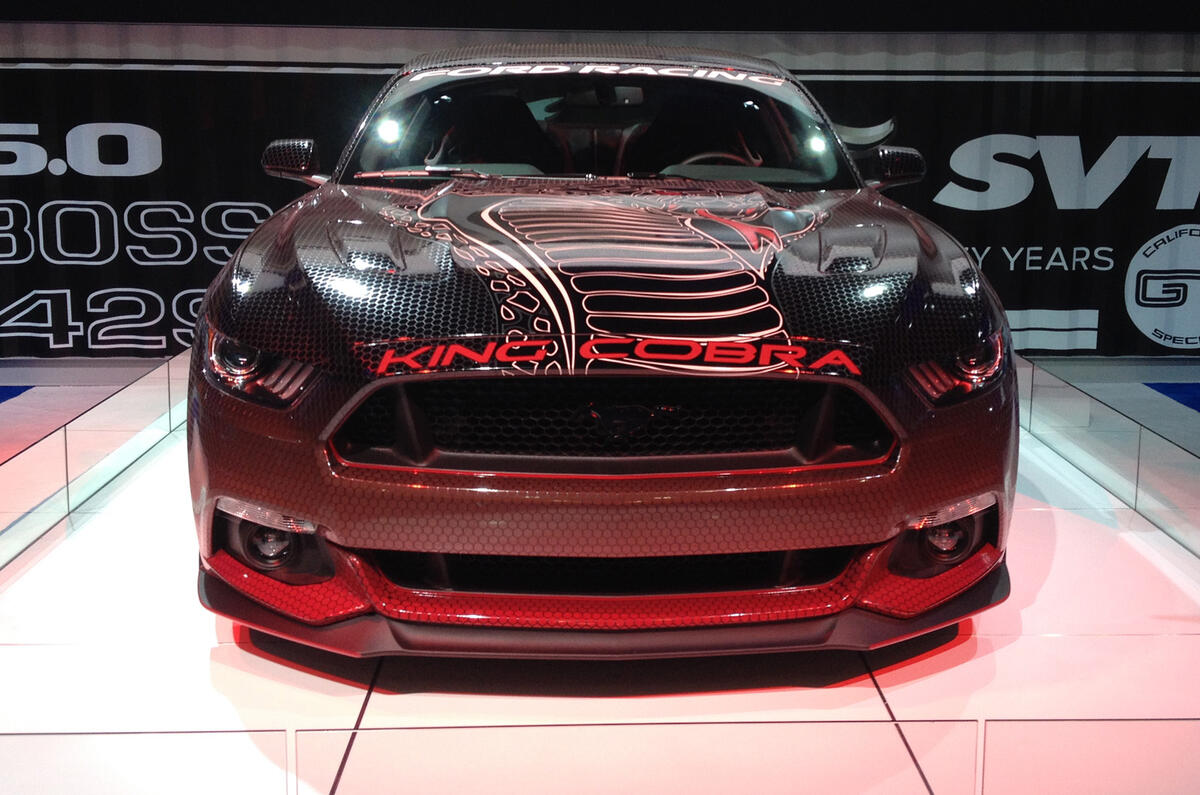 SEMA 2014 - 616bhp Ford Mustang King Cobra | Autocar