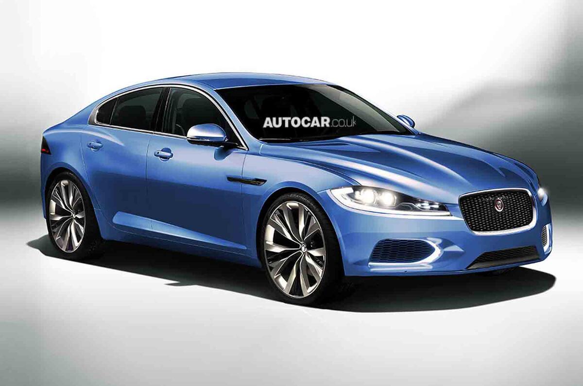 New baby Jaguar saloon design ready