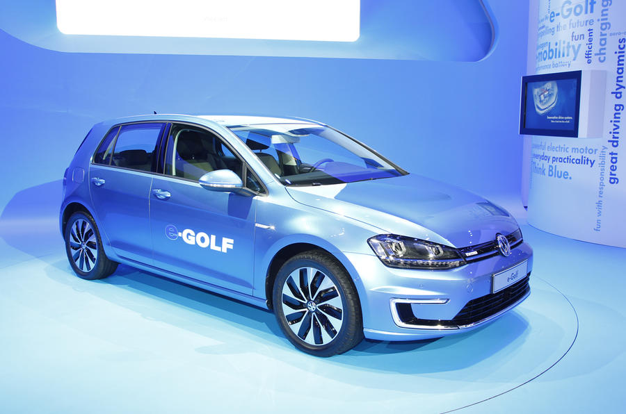 LA motor show 2013: Volkswagen e-Golf