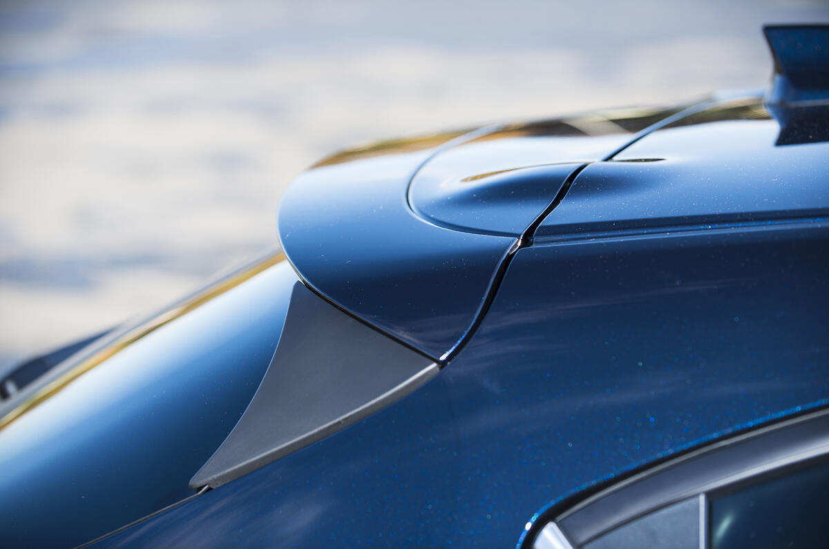 Mazda 3 roof spoiler