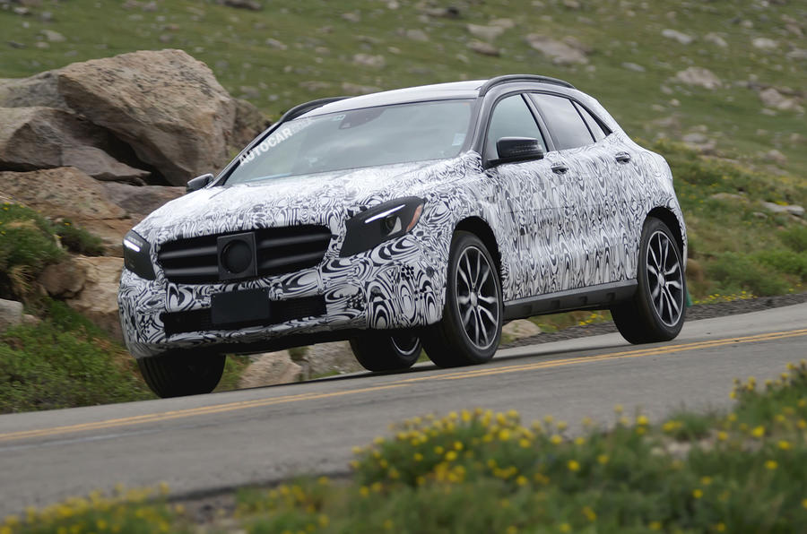 2014 Mercedes-Benz GLA - latest spy shots