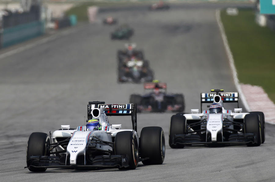 Williams is right to let its Formula 1 drivers fight