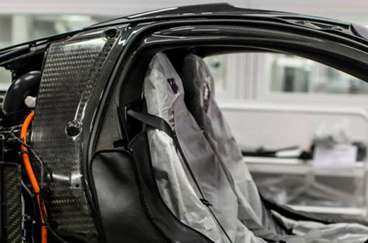 McLaren P1 production begins
