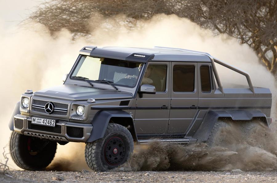 Mercedes G63 AMG 6x6 to cost almost £380,000