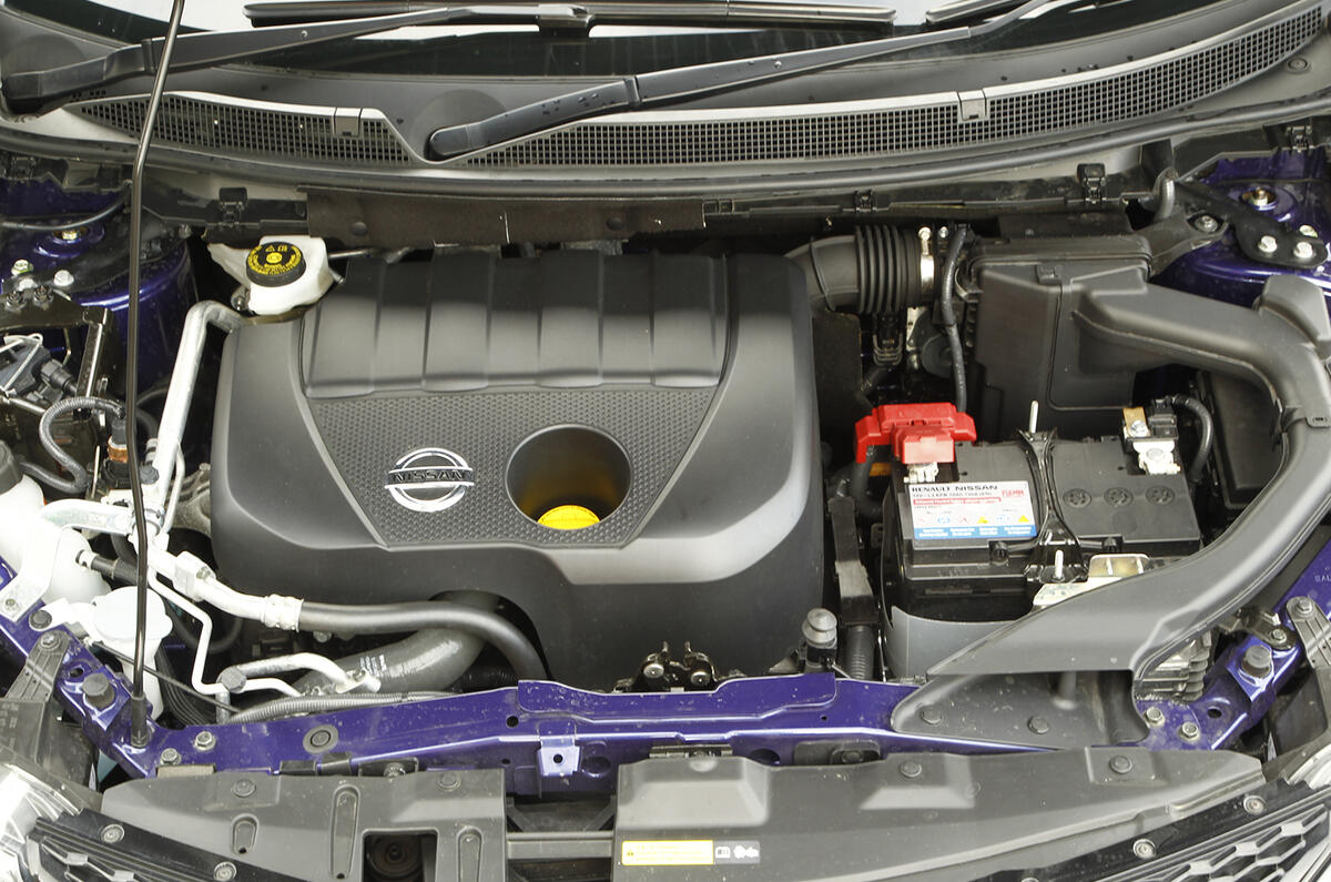 1.5-litre Nissan Qashqai turbodiesel engine