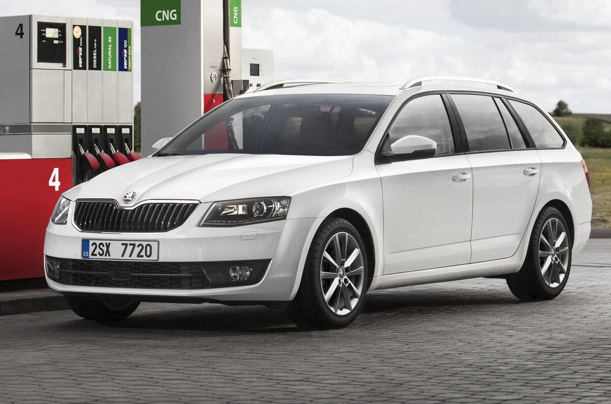 Skoda cng octavia