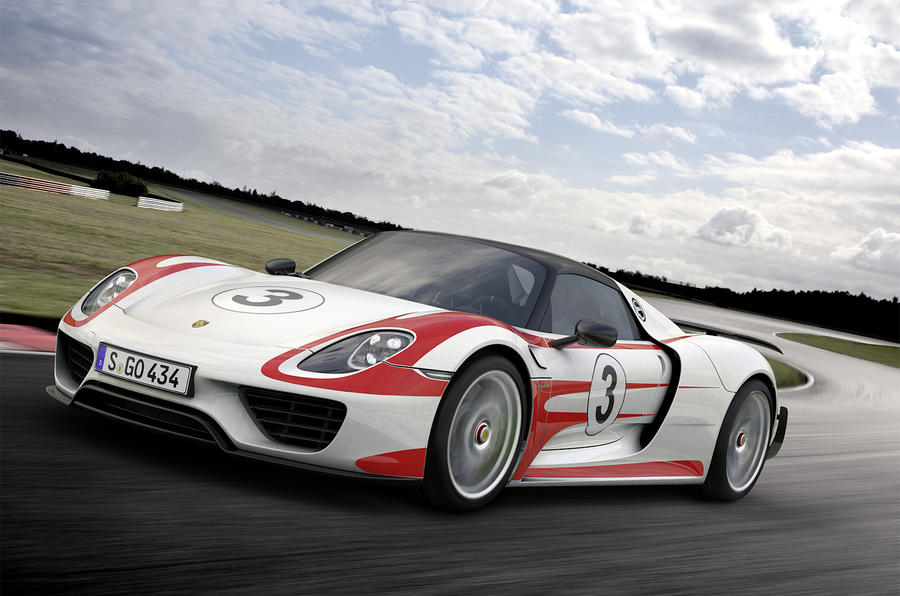 Porsche 918 Spyder improves performance 