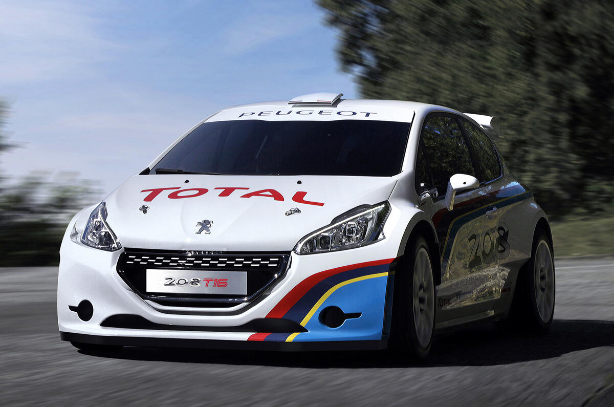 Sébastien Loeb to drive Peugeot 208 T16 at Pikes Peak