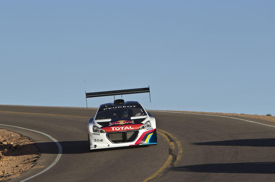 Loeb and Peugeot smash Pikes Peak record