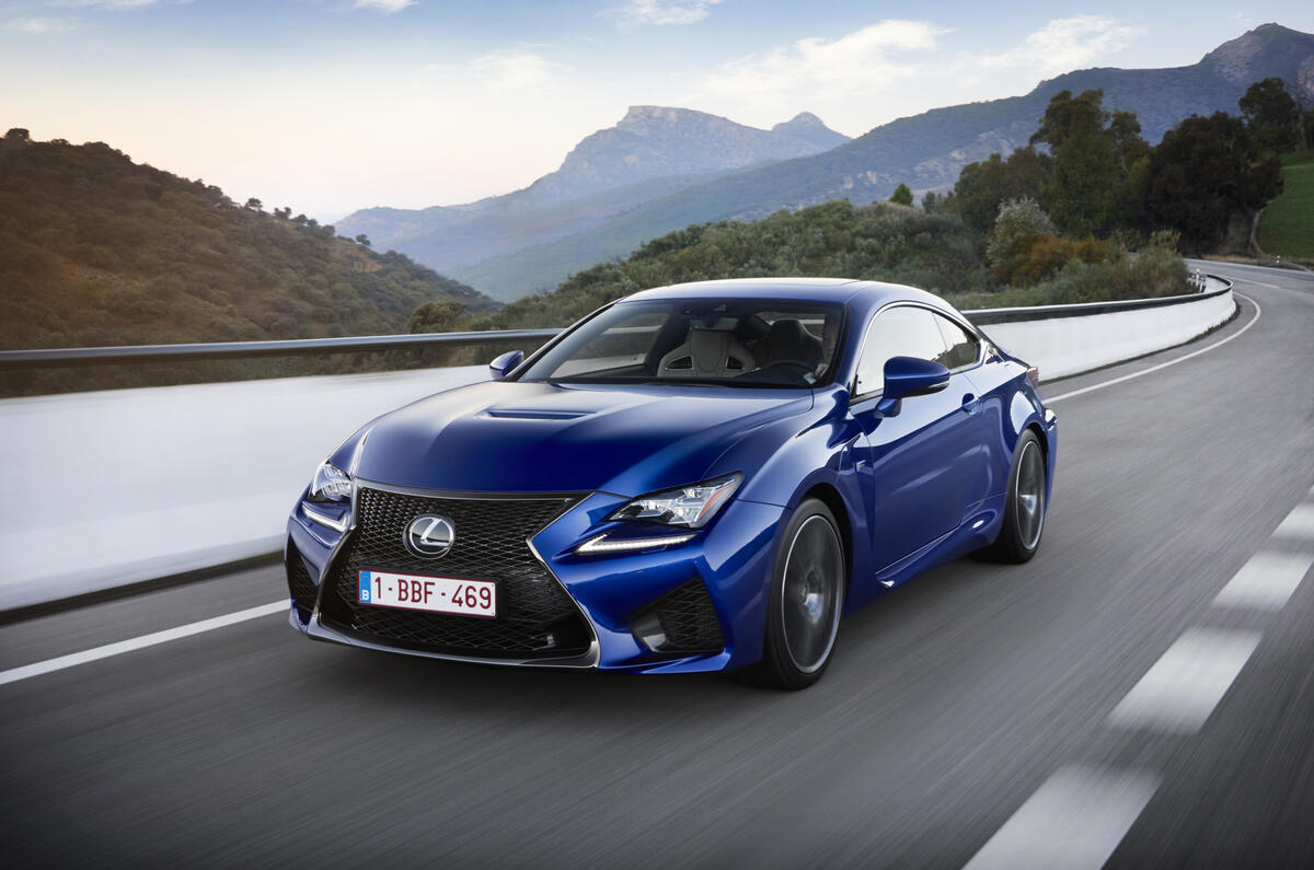 Lexus RC F first drive Lexus RC F first drive